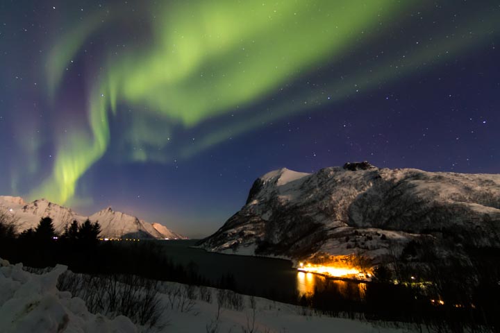 Bild von starken Polarlichtern in Deutschland leider kaum zu sehen Vorschau klein