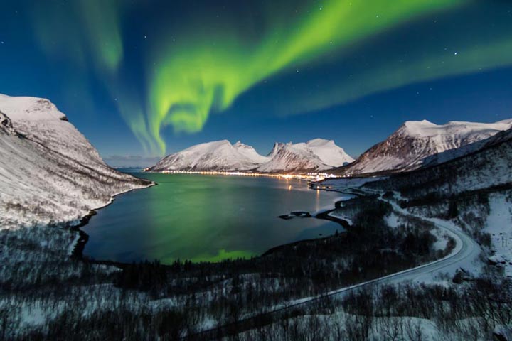 Wie sehen Polarlichter in echt aus? Vorschau klein